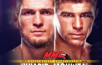 UFC 223: Khabib Nurmagomedov - Al Iaquinta. Live, where to watch online